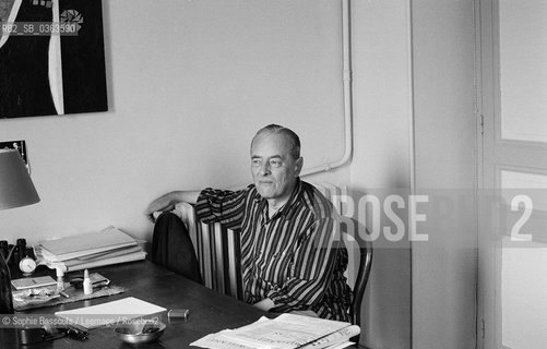 Portrait of Witold Gombrowicz, le 1 juillet 1967, Vence, France  ©Sophie Bassouls/Leemage/Rosebud2