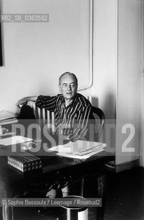 Portrait of Witold Gombrowicz, le 1 juillet 1967, Vence, France  ©Sophie Bassouls/Leemage/Rosebud2