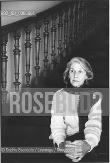 Portrait of Nadine Gordimer le 14 septembre 1988  ©Sophie Bassouls/Leemage/Rosebud2