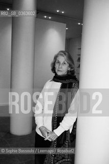 14 Sep 1988, Paris, France --- South African writer Nadine Gordimer  ©Sophie Bassouls/Leemage/Rosebud2