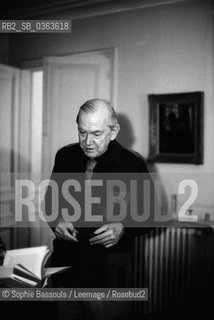 Portrait of Graham Greene, le 4 fevrier 1975  ©Sophie Bassouls/Leemage/Rosebud2