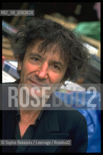 Portrait of Hubert Haddad le 29 juin 1999  ©Sophie Bassouls/Leemage/Rosebud2