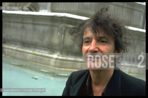 Portrait of Hubert Haddad le 29 juin 1999  ©Sophie Bassouls/Leemage/Rosebud2