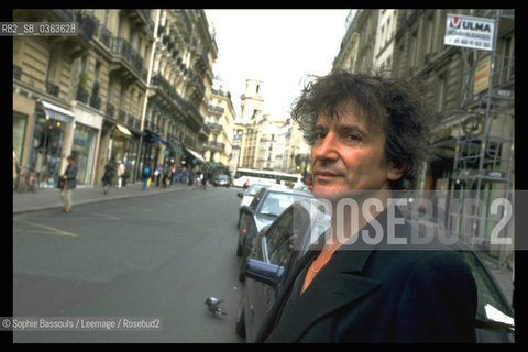 Portrait of Hubert Haddad le 29 juin 1999  ©Sophie Bassouls/Leemage/Rosebud2