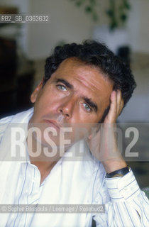 Portrait of Jean-Edern (Jean Edern) Hallier le 27 juin 1986  ©Sophie Bassouls/Leemage/Rosebud2