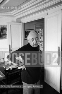 Portrait of Eugene Ionesco, le 1 juillet 1973  ©Sophie Bassouls/Leemage/Rosebud2