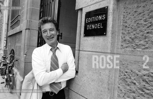 Portrait of Sebastien Japrisot, le 30 juin 1986, Paris  ©Sophie Bassouls/Leemage/Rosebud2