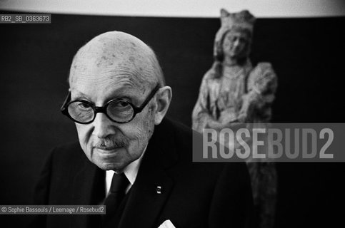 Portrait of Pierre-Jean (Pierre Jean) Jouve, le 1 janvier 1976  ©Sophie Bassouls/Leemage/Rosebud2