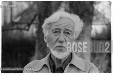 Portrait of Bertrand de Jouvenel, le 20 aout 1975  ©Sophie Bassouls/Leemage/Rosebud2