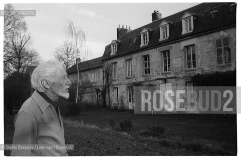 Portrait of Bertrand de Jouvenel, le 20 aout 1975  ©Sophie Bassouls/Leemage/Rosebud2