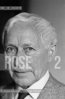 Portrait of Ernst Junger le 22 janvier 1980  ©Sophie Bassouls/Leemage/Rosebud2