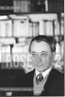 Portrait of Robert Kanters le 28 janvier 1981  ©Sophie Bassouls/Leemage/Rosebud2