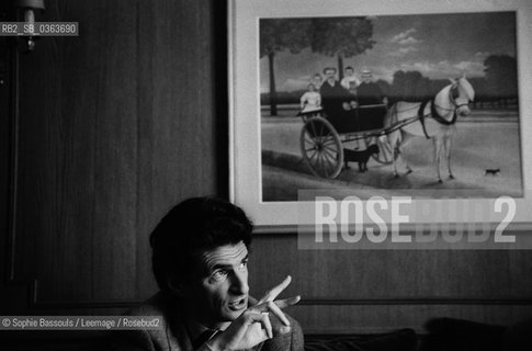 Portrait of Jerzy Kosinski, le 7 mai 1976  ©Sophie Bassouls/Leemage/Rosebud2