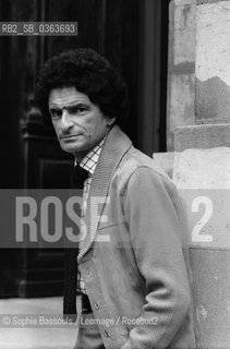 Portrait of Jerzy Kosinski, le 7 mai 1976  ©Sophie Bassouls/Leemage/Rosebud2