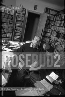 Portrait of Jacques Le Goff le 29 janvier 1999  ©Sophie Bassouls/Leemage/Rosebud2