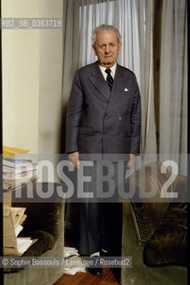 Portrait of Emmanuel Levinas, le 22 mars 1993  ©Sophie Bassouls/Leemage/Rosebud2