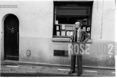 Portrait of Jerome Lindon le 3 mai 1978  ©Sophie Bassouls/Leemage/Rosebud2