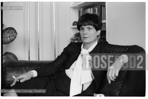 Portrait of Maud Mannoni, le 29 octobre 1976  ©Sophie Bassouls/Leemage/Rosebud2