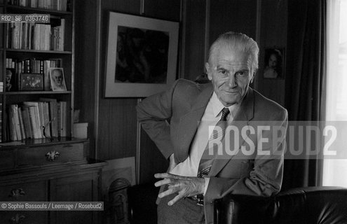 Portrait of Felicien Marceau, le 1 janvier 1970  ©Sophie Bassouls/Leemage/Rosebud2