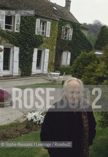 Portrait of Robert Merle, le 26 avril 1991, Grosrouvre, France  ©Sophie Bassouls/Leemage/Rosebud2