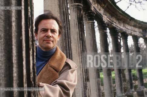 15 Mar 1989 --- French novelist Patrick Modiano  ©Sophie Bassouls/Leemage/Rosebud2