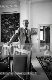 June 1975, France --- Biologist Jacques Monod  ©Sophie Bassouls/Leemage/Rosebud2