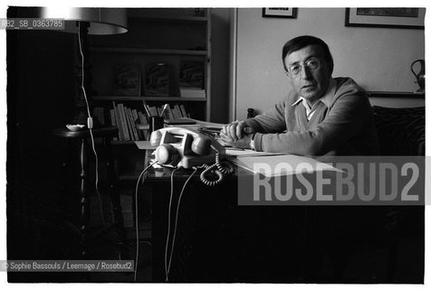 Portrait of Pierre Moustiers, le 14 octobre 1976  ©Sophie Bassouls/Leemage/Rosebud2