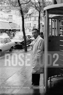 Portrait of Pierre Moustiers, le 14 octobre 1976  ©Sophie Bassouls/Leemage/Rosebud2