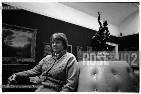 Portrait of Iris Murdoch, le 25 janvier 1977  ©Sophie Bassouls/Leemage/Rosebud2