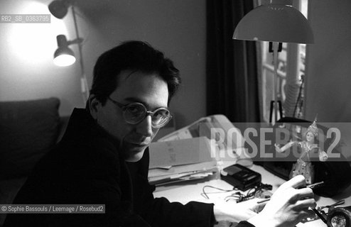 Marc Edouard Nabe - Marc-Edouard Nabe, 21 janvier 1998  ©Sophie Bassouls/Leemage/Rosebud2