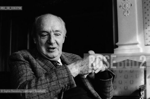 Portrait of Vladimir Nabokov, le 4 avril 1975  ©Sophie Bassouls/Leemage/Rosebud2