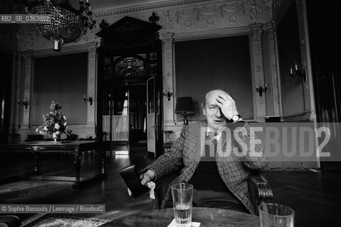 Portrait of Vladimir Nabokov, le 4 avril 1975  ©Sophie Bassouls/Leemage/Rosebud2