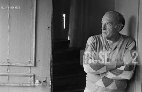 Portrait of Claude Ollier at Maule, le 25 juin 1986  ©Sophie Bassouls/Leemage/Rosebud2