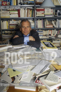 Portrait of Jean DOrmesson, le 14 janvier 1991  ©Sophie Bassouls/Leemage/Rosebud2