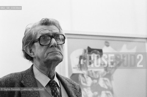 Portrait of Roland Penrose le 9 novembre 1982  ©Sophie Bassouls/Leemage/Rosebud2