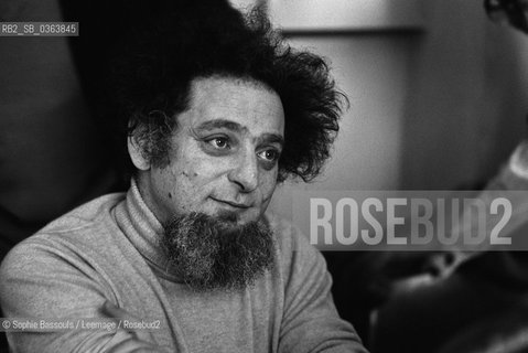 Portrait of Georges Perec at Paris, le 27 novembre 1978  ©Sophie Bassouls/Leemage/Rosebud2