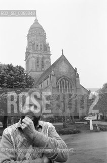 Portrait of Gilles Perrault at Sainte-Marie-du-Mont, France, le 18 avril 1978  ©Sophie Bassouls/Leemage/Rosebud2