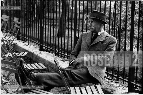 Portrait of Jacques Perret, le 30 septembre 1976  ©Sophie Bassouls/Leemage/Rosebud2