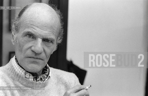 Portrait of Robert Pinget, le 20 mars 1981  ©Sophie Bassouls/Leemage/Rosebud2