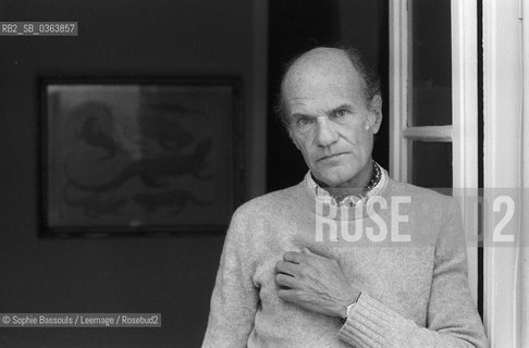 Portrait of Robert Pinget, le 20 mars 1981  ©Sophie Bassouls/Leemage/Rosebud2