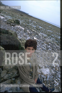 Portrait of Claude Pujade-Renaud (Pujade Renaud) at Dieppe, Haute Normandie, le 11 juin 1999  ©Sophie Bassouls/Leemage/Rosebud2