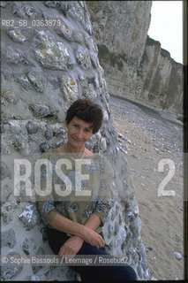 Portrait of Claude Pujade-Renaud (Pujade Renaud) at Dieppe, Haute Normandie, le 11 juin 1999  ©Sophie Bassouls/Leemage/Rosebud2