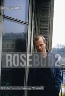 Portrait of Pascal Quignard at Paris, le 15 septembre 1986  ©Sophie Bassouls/Leemage/Rosebud2