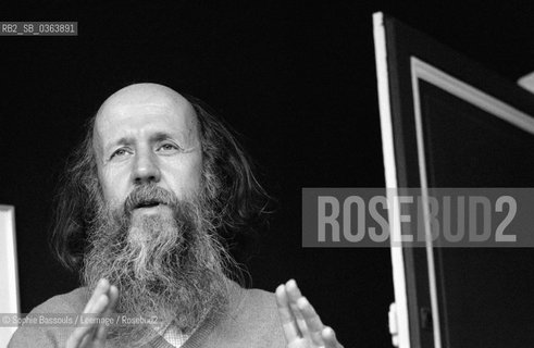 Portrait of Hubert Reeves le 4 decembre 1981  ©Sophie Bassouls/Leemage/Rosebud2