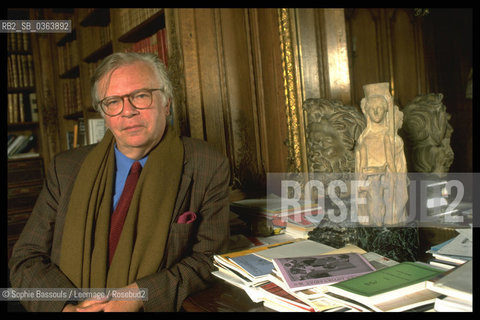 Portrait of Pierre-Jean (Pierre Jean) Remy, le 5 mai 1999  ©Sophie Bassouls/Leemage/Rosebud2