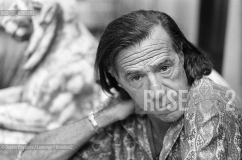 Portrait of Jean-Francois (Jean Francois) Rey, le 8 mars 1980  ©Sophie Bassouls/Leemage/Rosebud2