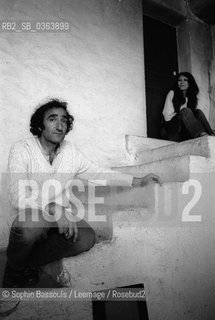 Portrait of Serge Rezvani with wife Daniele, le 10 mai 1977  ©Sophie Bassouls/Leemage/Rosebud2