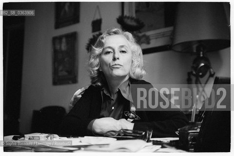 Portrait of Catherine de Rivoyre, le 1 avril 1970  ©Sophie Bassouls/Leemage/Rosebud2