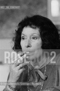 Portrait of Marthe Robert, le 13 octobre 1992  ©Sophie Bassouls/Leemage/Rosebud2