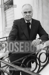 Portrait of Denis de Rougemont, le 9 mai 1997  ©Sophie Bassouls/Leemage/Rosebud2